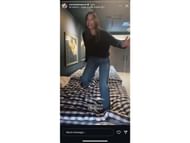 Sharapova's Instagram story